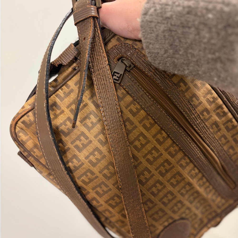 Fendi FF Monogram 1980’s Crossbody (Authentic) - Picture 14 of 14